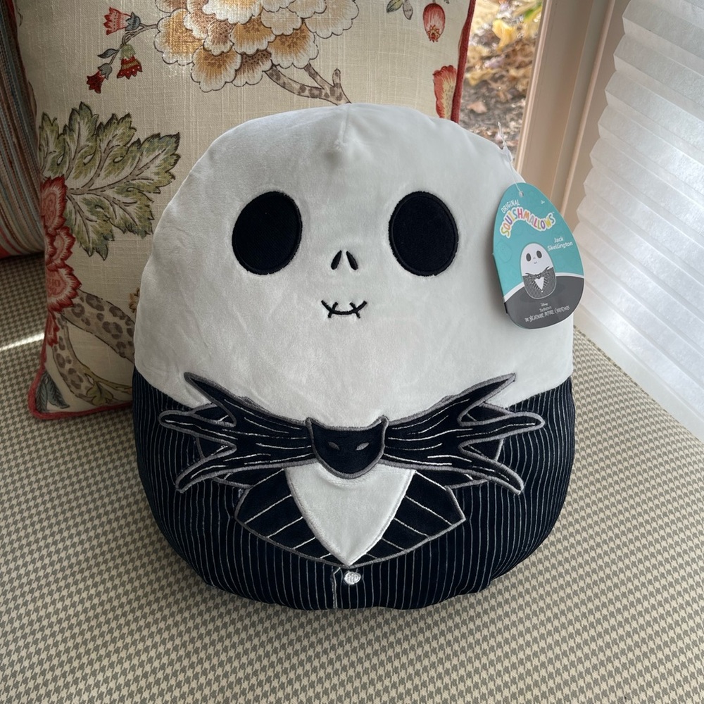 NEW Jack Skellington Nightmare Before Christmas Squishmallow 12”